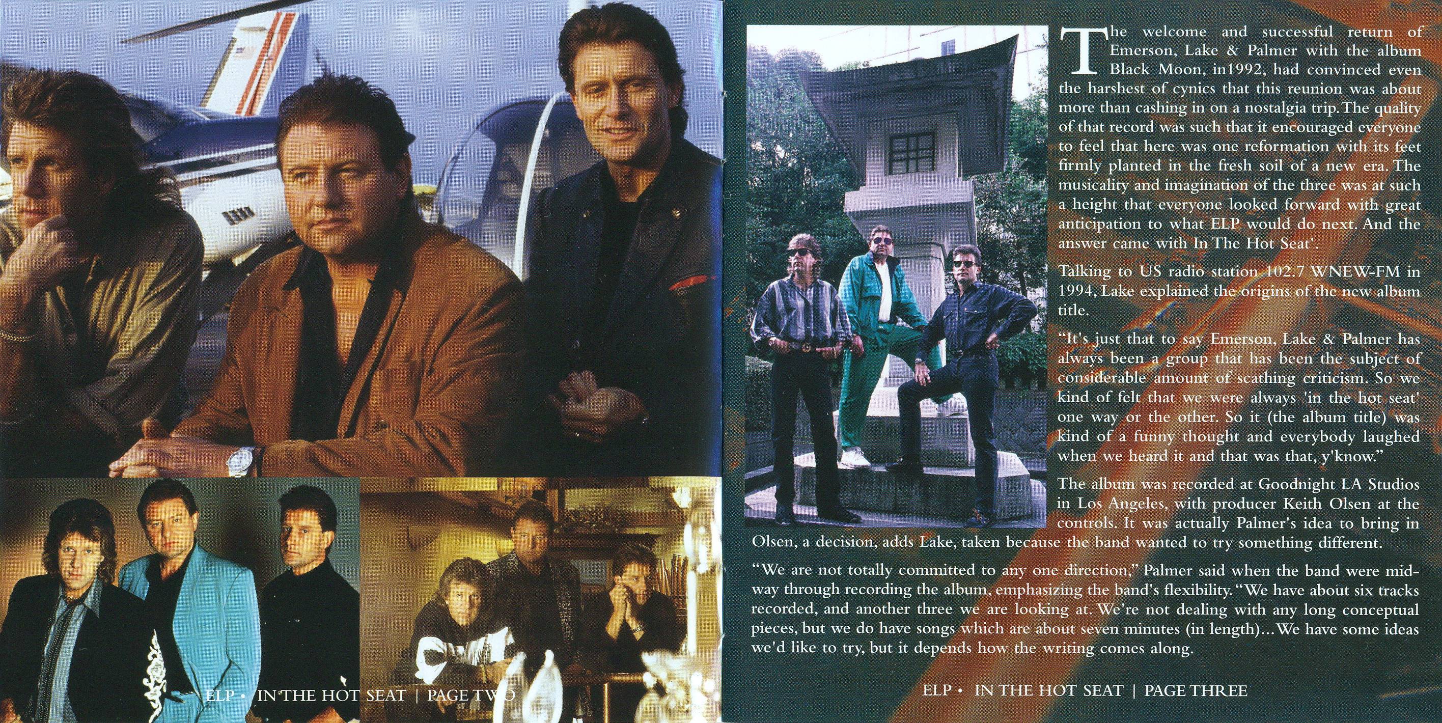 Emerson, Lake and Palmer In The Hot Seat [Booklet02 d]